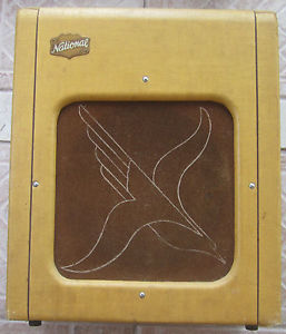 1951 NATIONAL/VALCO 'rare' Tube Harp/ Lap/ Guitar amplifier