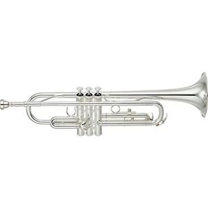 New YAMAHA TRUMPET - YTR 2330S SILVER NEW With Hard case from Japan