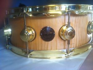 Craviotto DW Exotic  Solid Maple Signed 5.5x 14"