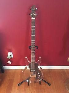 1969 Ampeg Lucite Bass! Owned by Tom Petersson of Cheap Trick! Very clean orig.