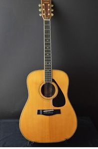 YAMAHA L-5 Natural w/hard case Free shipping Guiter Bass From JAPAN #A2657