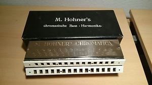 hohner chromatica 265 Bass Mundharmonika
