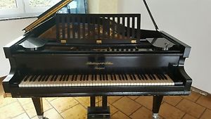 Flügel Schiedmayer & Söhne Modell 186 schwarz Schellack poliert Bj. 1923