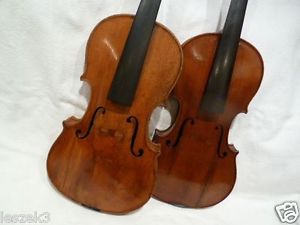 Private COLLECTION to SELL - 74: A good two VIOLINS - GEIGEN  to repair !!!