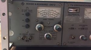 Rohde & Schwarz EKF-2 TV Monitoring Receiver EKF2