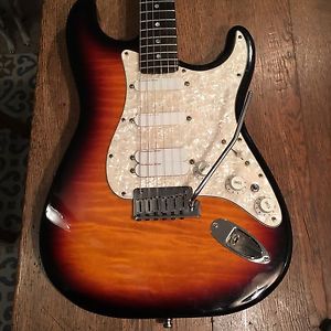 1991 Fender Strat Plus ULTRA Antique Burst With Rare One Piece Flame Maple Caps