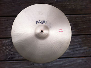 VINTAGE PAISTE FORMULA 602 16" THIN CRASH PRE SERIAL LIKE NEW