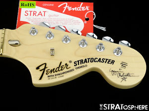 USA Fender YNGWIE MALMSTEEN Stratocaster NECK & TUNERS Strat Scalloped Maple