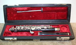 Yamaha YPC-61  Professional Piccolo Serial Number  6632 Grenadilla Wood Recond.