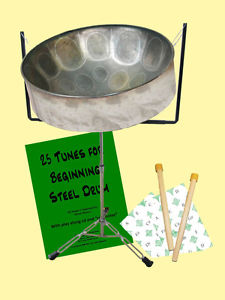 C Pan Starter Package - Pro Level Steel Pan - Unfinished Steel