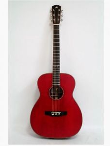 MORRIS FLB-80 Warm Red w/soft case Free shipping Guiter Bass From JAPAN #Q576