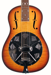 National Estralita Deluxe Risonatore Chitarra Acustica Sunburst (usato)