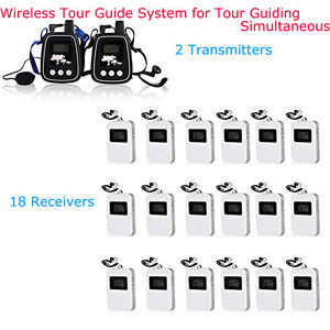 EX-WTG270 Wireless Tour Guide System for Simultaneous Translation Church 2T18R