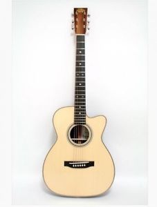 ASTURIAS SOLO HERRINGBONE Natural w/hard case F/S Guiter Bass From JAPAN #Q581