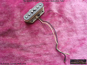 Vintage 1965 FENDER Grey Bottom Telecaster Bridge Pickup PRE-CBS TELE 1964 1966