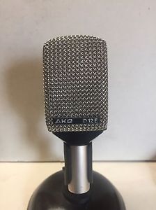 AKG D 12 E  Vintage Dynamic Microphone - THE Classic Bass and Kick Drum Mic