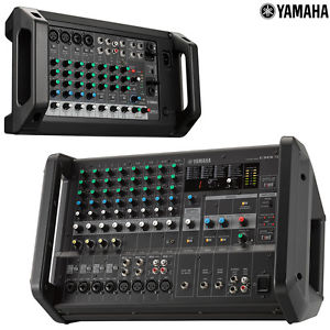 Yamaha EMX2 500W / EMX5 1260Watt Powered Amplified Mixer NEW l Authorized Dealer