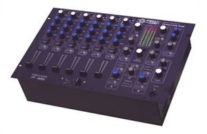 Formula Sound FF6000 6Ch Dual Format 19" DJ Mixer with Linear Faders