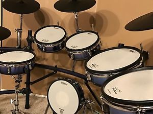 Rare Roland TD10 Purple Fade TDW-1 Electronic Drum Set Kit td20 td30