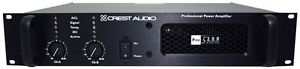 Crest Audio Pro 5200 1700 Watt Professional Power Pro/DJ Amplifier PRO5200 Amp