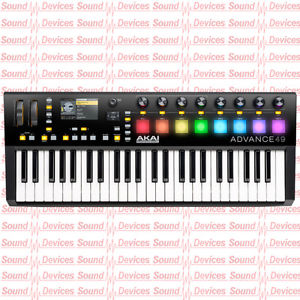 Akai Advance 49 Key MIDI Keyboard Controller with Hi-Res Display