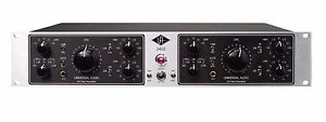 Universal Audio 2-610 Vacum Tube Silverface Microphone Pre Amps.