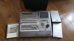 ROLAND VS-2480 HD DIGITAL AUDIO RECORDING WORKSTATION w/MANUAL & 2 CD BURNERS!!