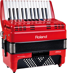 ROLAND FR-1X-RD V-Akkordeon rot
