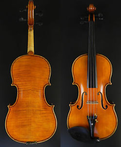 Violin Messiah Stradivari 1716 Copy VTI 7 #101 Warm and Clear sound Projection