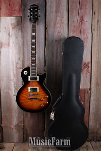 Epiphone Les Paul Ultra Pro Electric Guitar Probuckers & Coil Tapping with Case