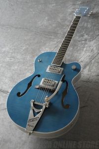 Gretsch G6120SH Brian Setzer Hot Rod (Harbor Blue 2-Tone) FREESHIPPING/456
