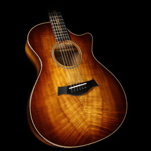Taylor K22ce Koa Grand Concert Acoustic/Electric Guitar Shaded Edgeburst