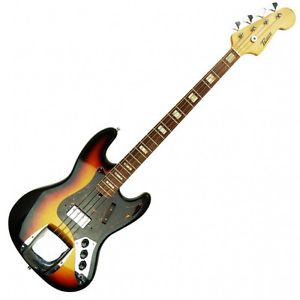 Teisco Jazz Bass Type Sunburst Used Electric Bass Guitar Best Deal Japan F/S