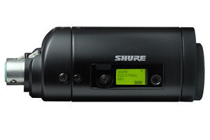 Shure UR3-J5 Plug-on Wireless Microphone Transmitter (578-638 MHz) w/ Case New