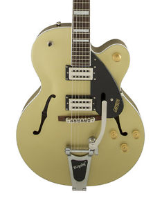 Gretsch G2420T Streamliner Cuerpo Hueco Guitarra Eléctrica, Bigsby, Gold Dust
