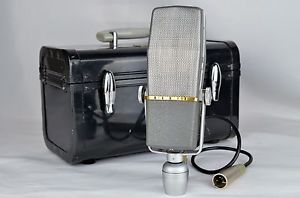 TOSHIBA TYPE B  VINTAGE RIBBON MICROPHONE FIGURE EIGHT RCA 44BX COPY
