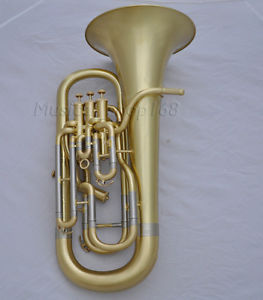 Professional Matt Brass Bb key Compensating system Euphonium horn with case