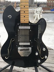 vintage hayman semi hollow body electric guitar