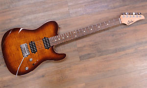 NEW! Suhr Modern T Pro Electric Guitar - Bengal Burst - Mahogany/Rosewood Neck