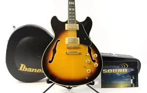 Ibanez JSM10 John Scofield Semi-Hollowbody Electric Guitar - Sunburst  w/OHSC