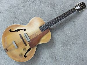 Vintage 1940s Gibson L-48 Archtop Guitar P-13 Pick Up Worn In Cool L-47 Old Logo