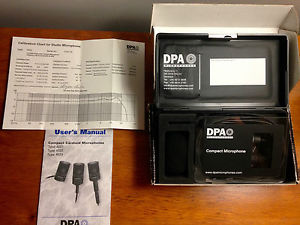 DPA 4022 CARDIOID Condenser Microphone Studio Concert Hall Mic Guitar Strings NR