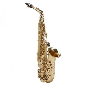 Le'Var LV100 Student Alto Saxophone - Brass (EASLV100). Huge Saving