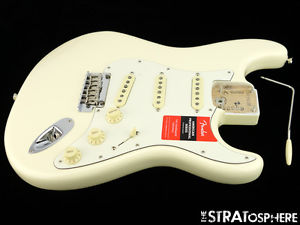 Fender American Professional Stratocaster LOADED BODY Strat USA Olympic White