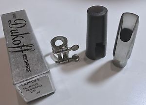 Vintage Miami DUKOFF D8* Soprano Sax Mouthpiece