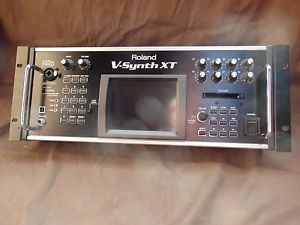 Roland V-Synth vsynth XT Synthesizer w/power cable Perfect Working Very Clean