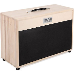 Solid Hardwood 2x12'' Guitar Cabinet - 212H WhiteWood Black - G12M-65 CELESTION