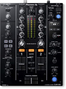 PIONEER Mixer Pioneer DJM-450 Blk.Prof.2CH x DJ Usb APOELECTRONICS