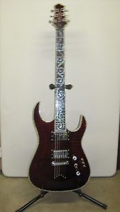 BC Rich Assassin FX6 Dragon Blood Red