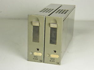 Maihak V72 Tube Mic Pre-Amps/Pair-Telefunken/Siemens 1950's Rare ! Legendary*